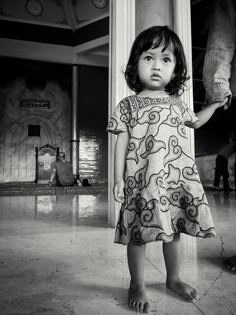 The Girl in the Batik Dress...