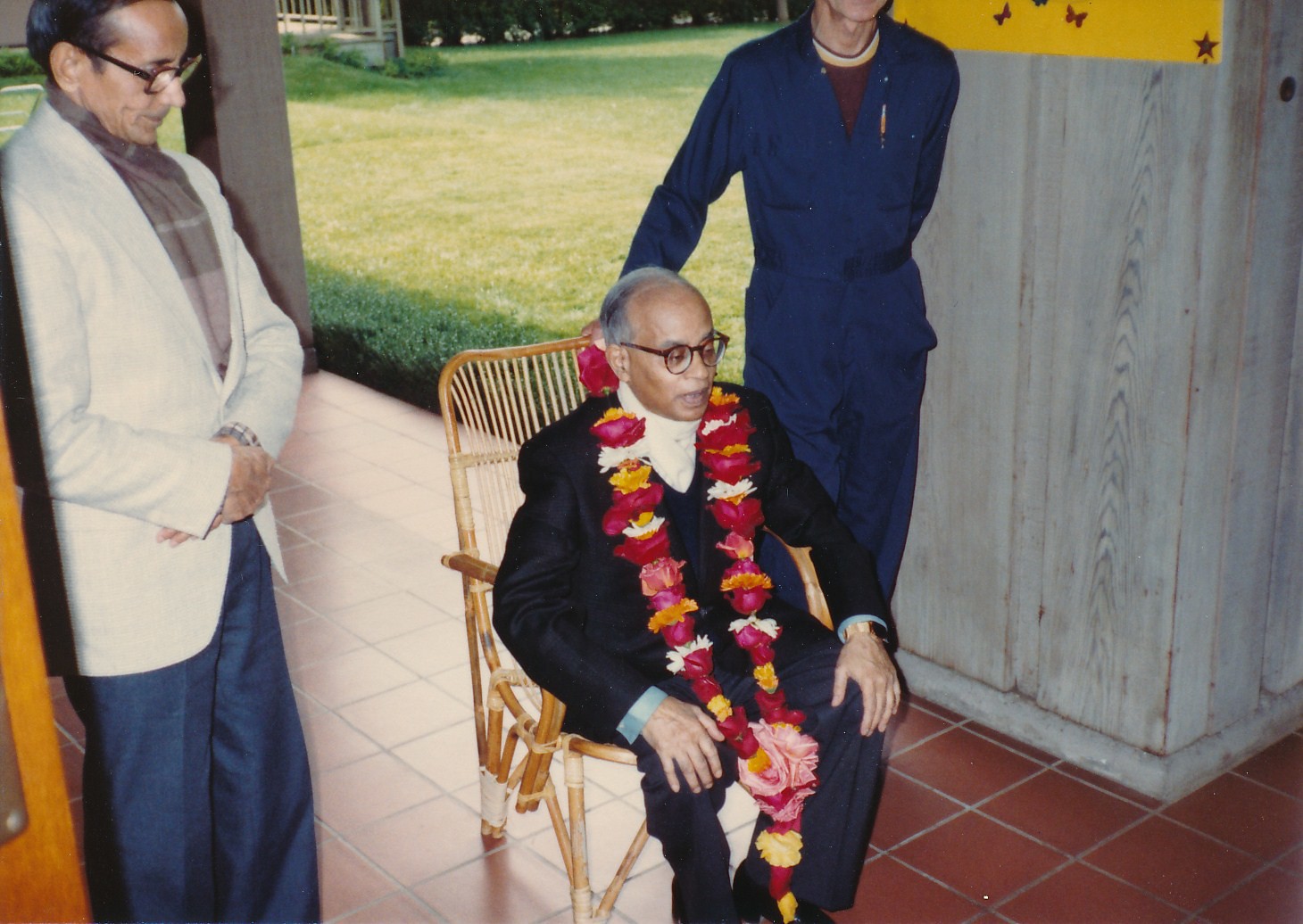 Swami Shraddhaananda Swami Pramathananda Swami Shraddhananda Just Back From Hospital