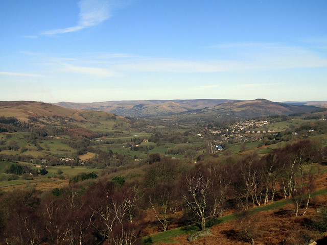 Hope Valley from Surprise View, March 2018