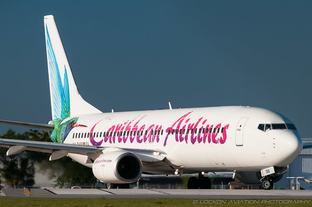 14-Mar-2015 FLL 9Y-TAB 737-8Q8 (cn 28233-598)   / Caribbean Airlines