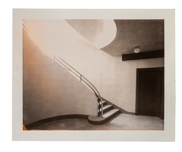 stairwell polaroid 1991