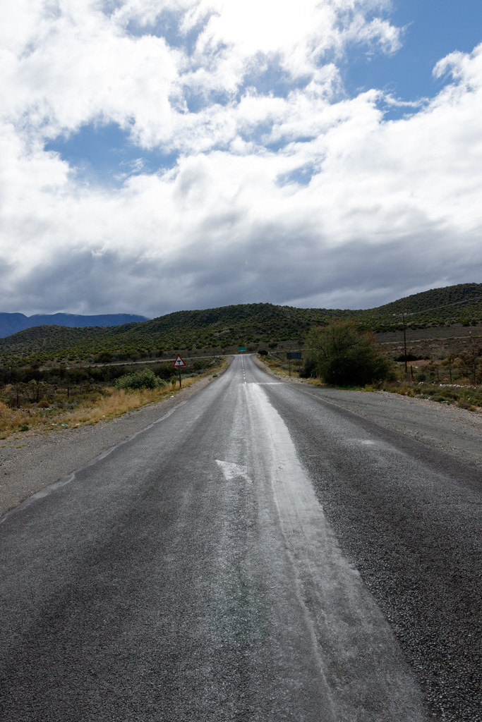 Driving On a Cloudy Day - Oudtshoorn