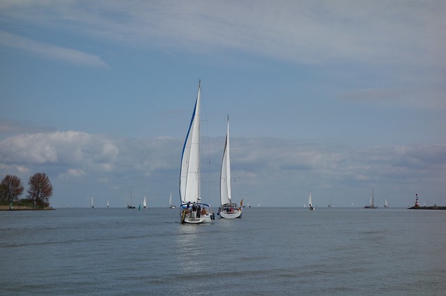 Sailboats at Enkhuizen