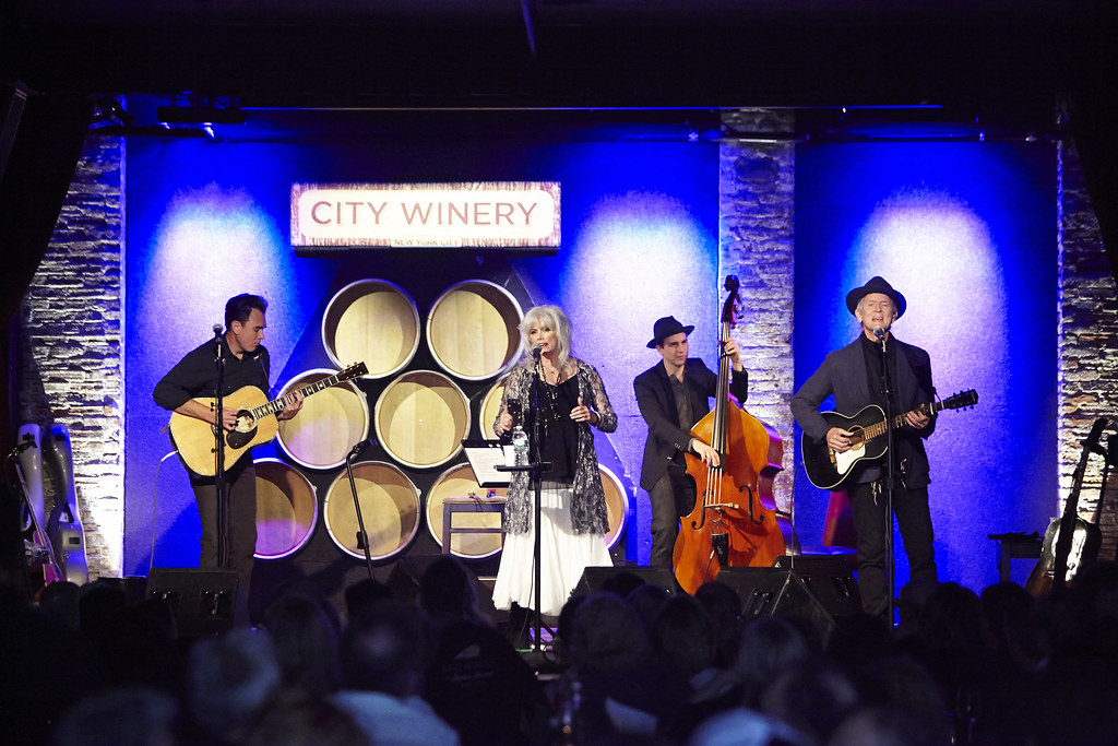 Emmylou Harris and Rodney Crowell at City Winery for WFUV