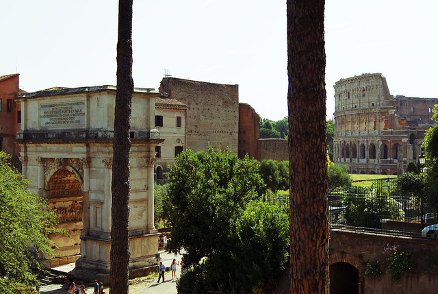 Arco di Tito & Colosseum