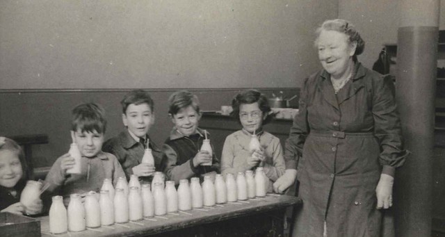 Free School Milk in the 1950s