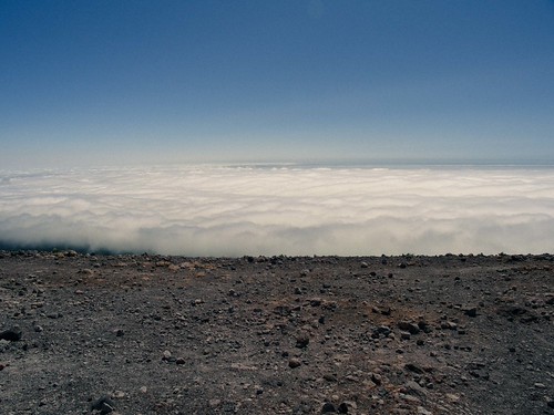 The sea of clouds