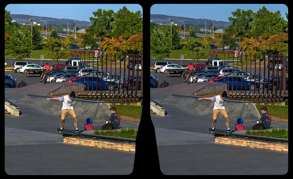 Thunder Bay youth 3-D / CrossView / Stereoscopy / HDRaw