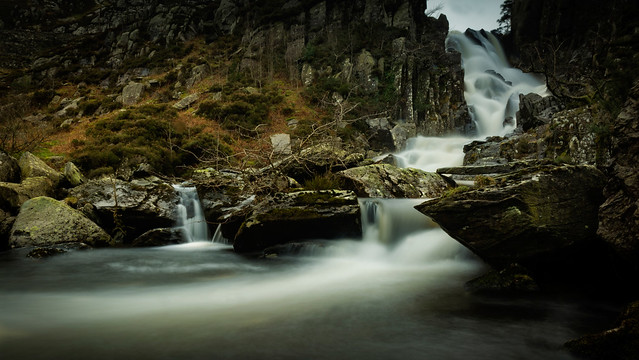 Ogwen Falls in full flow - Explore 070816