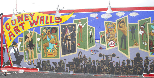 Coney Island wall