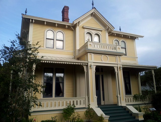 Emily Carr's Home, 207 Government Street - James Bay, Victoria, Vancouver Island, British Columbia, Canada.