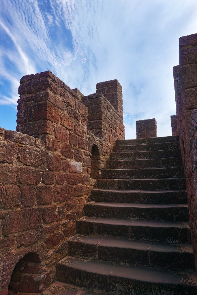 Castle stairway