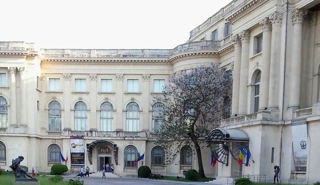 part of the national museum of art - bucharest
