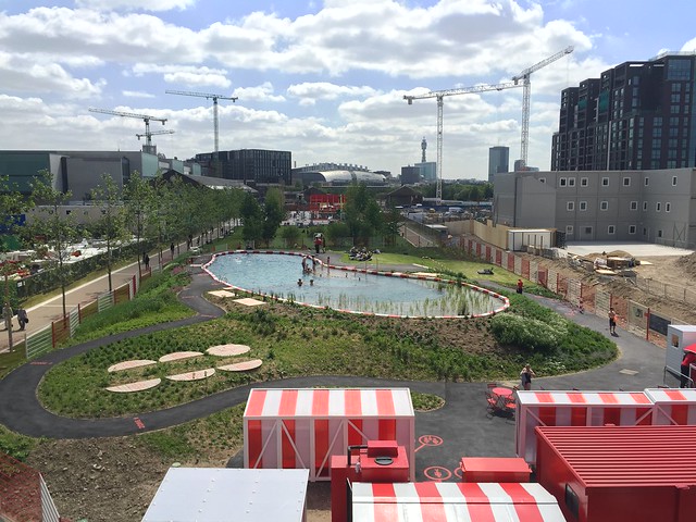King's Cross Pond Club - From the Viewing Platform