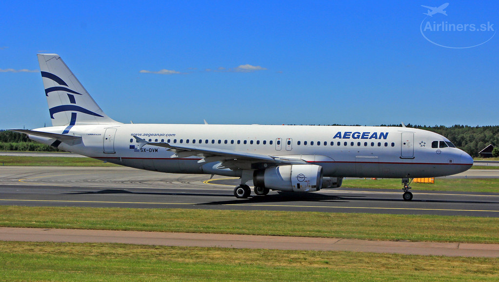 SX-DVM Aegean Airlines Airbus A320-232