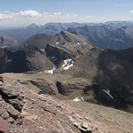 View from the top of Mt. Siyeh