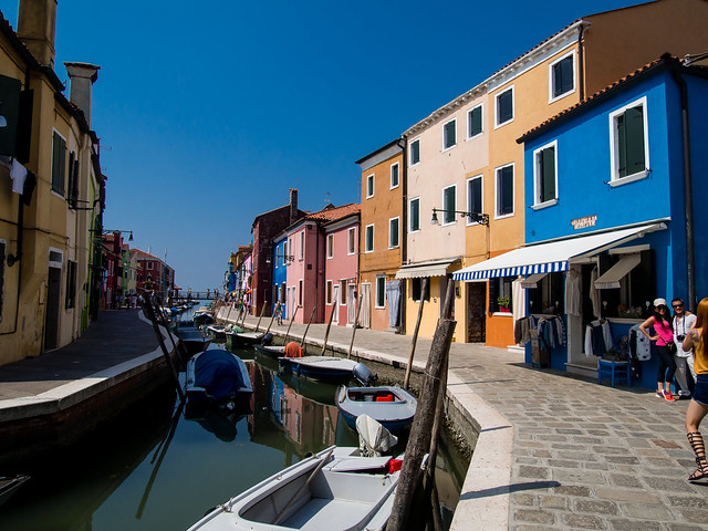 Colorful Buildings-Burano-Venice-Italy