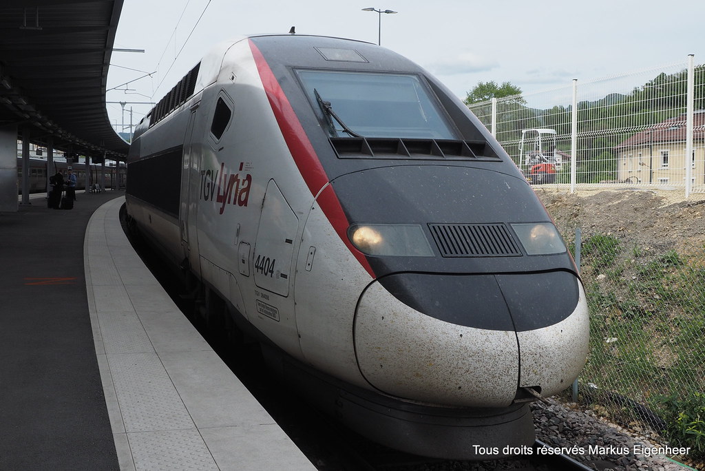 SNCF TGV Lyria 4404 | > Bellegarde 07.05.2015 | Markus Eigenheer | Flickr