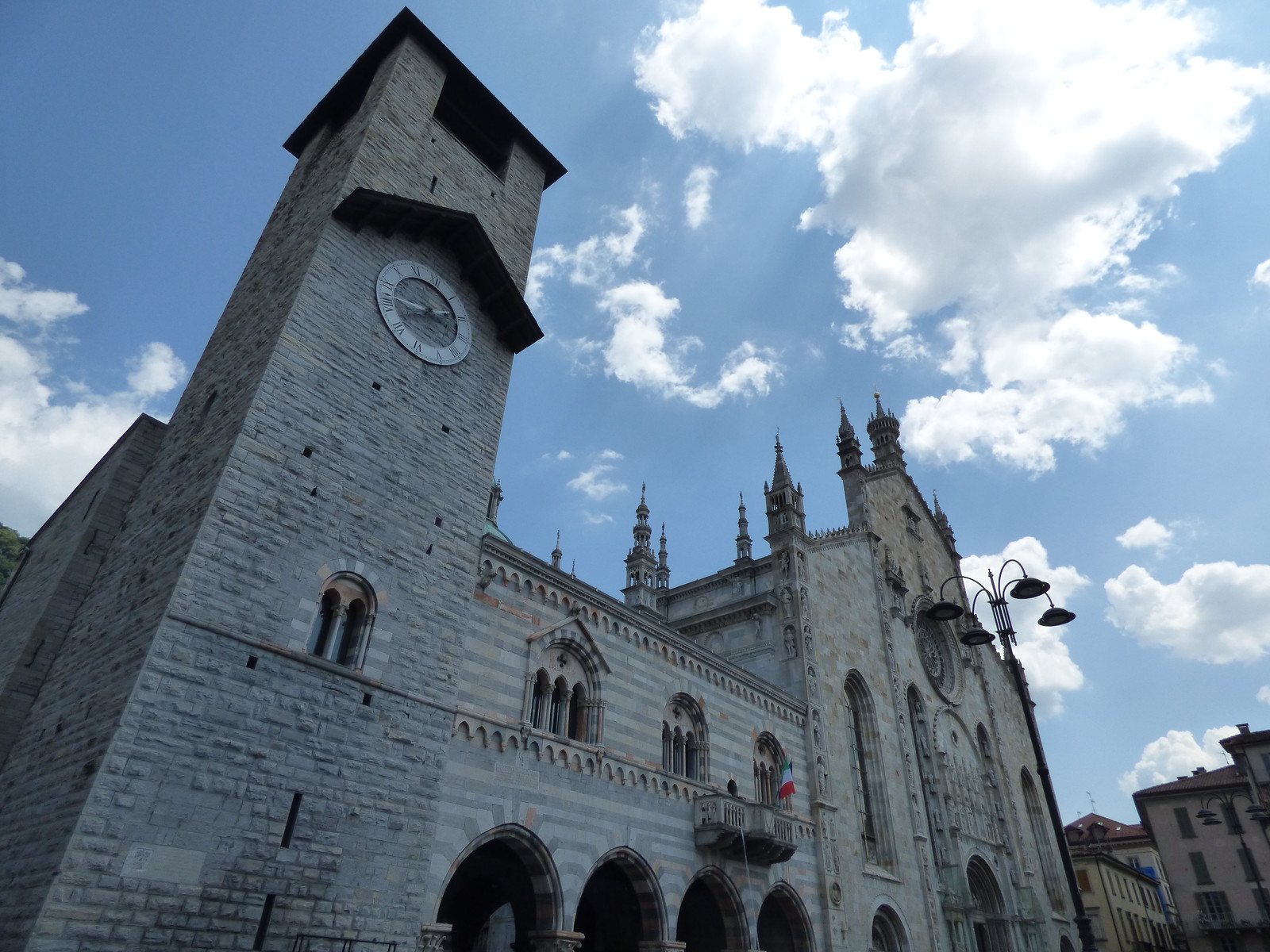 Bell tower, Broletto & Como Cathedral - Piazza Duomo, Como