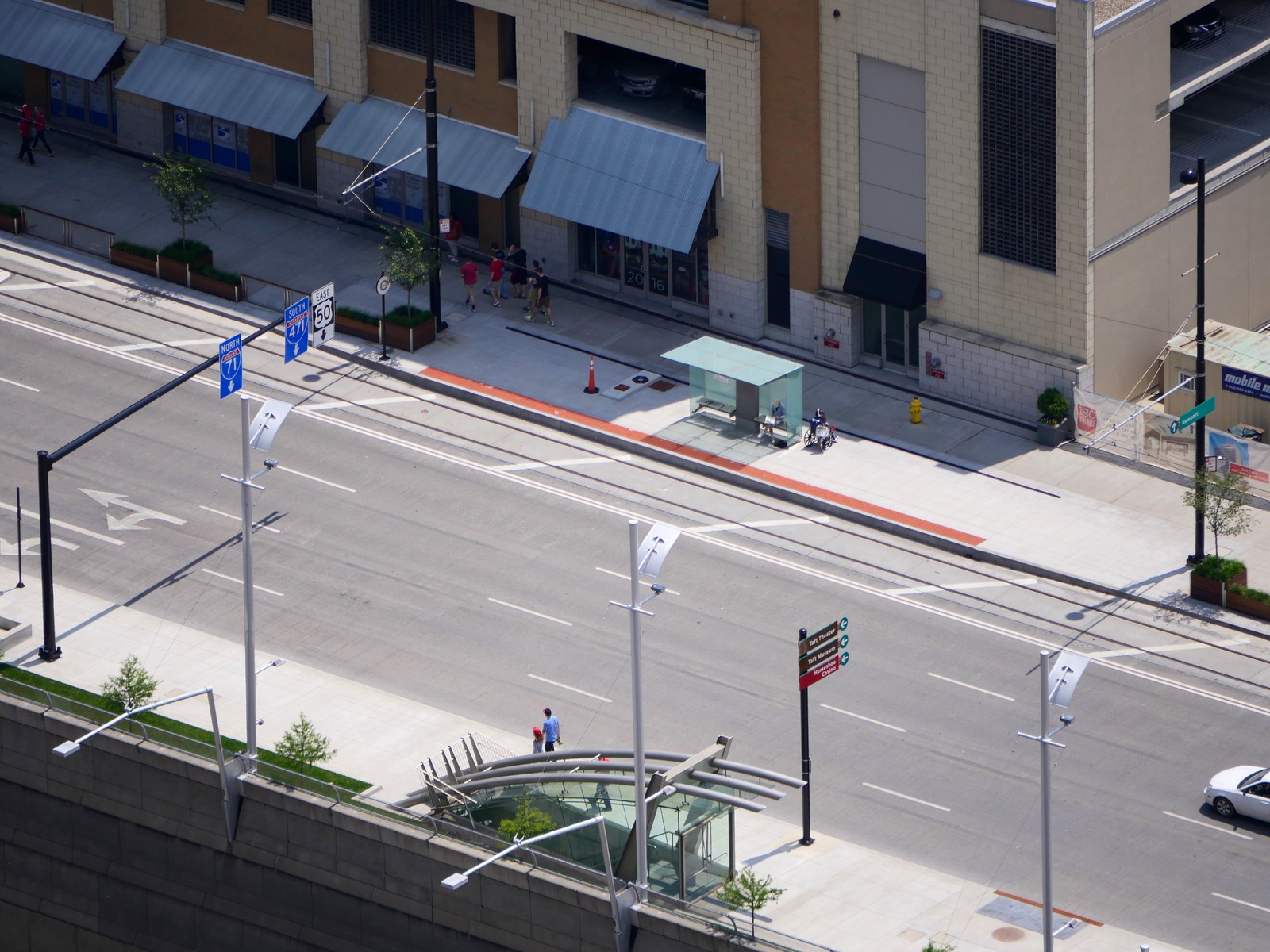 The Banks Streetcar Stop