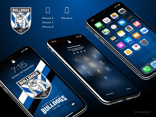 Canterbury Bulldogs iPhone Wallpapers