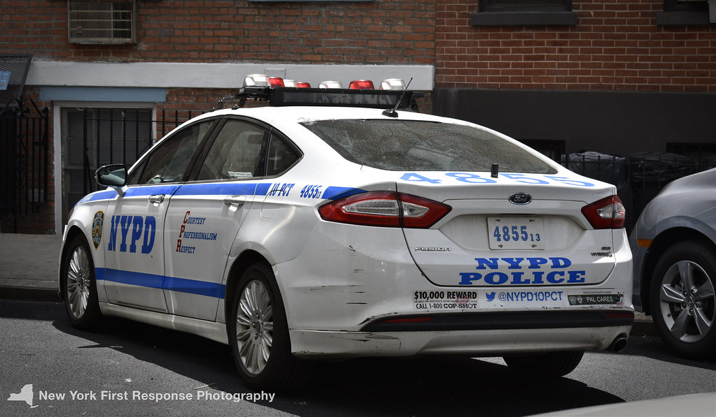 2013 NYPD Ford Fusion 4855 (10th Precinct)