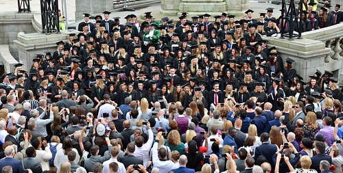 University Of Hull Degree Ceremony Nine Hat Throw 14-07-16