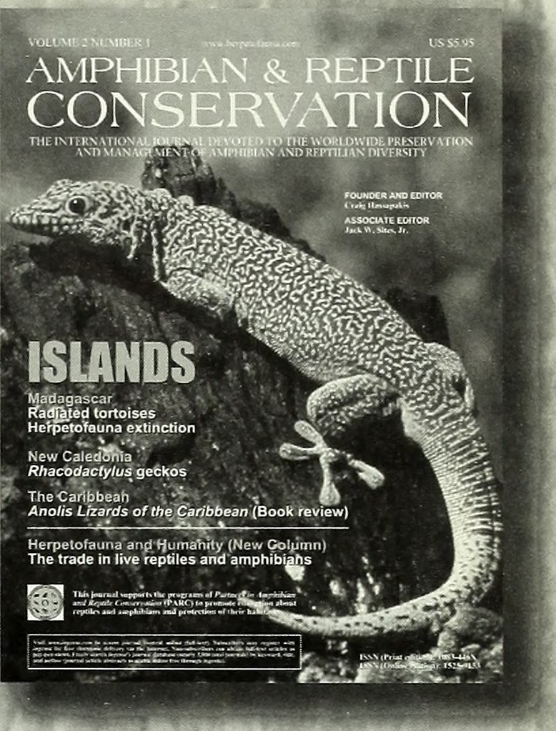 Image from page 4 of "Amphibian & reptile conservation : the international journal devoted to the worldwide preservation and management of amphibian and reptilian diversity" (1996)