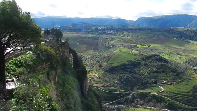 video vista serrania de Ronda desde el Hotel Reina Victoria Ronda Malaga