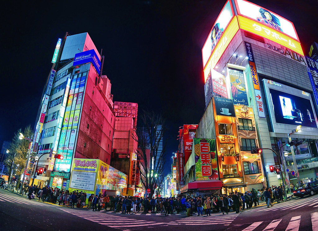 Tokyo Street Night