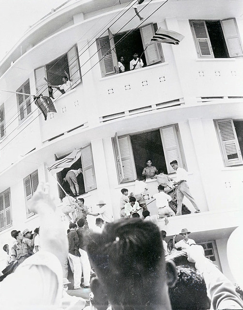 U1088143 - Rioters Sack Hotel in Saigon 1955