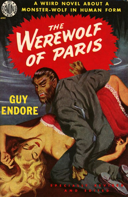 Avon Books 354 - Guy Endore - The Werewolf of Paris