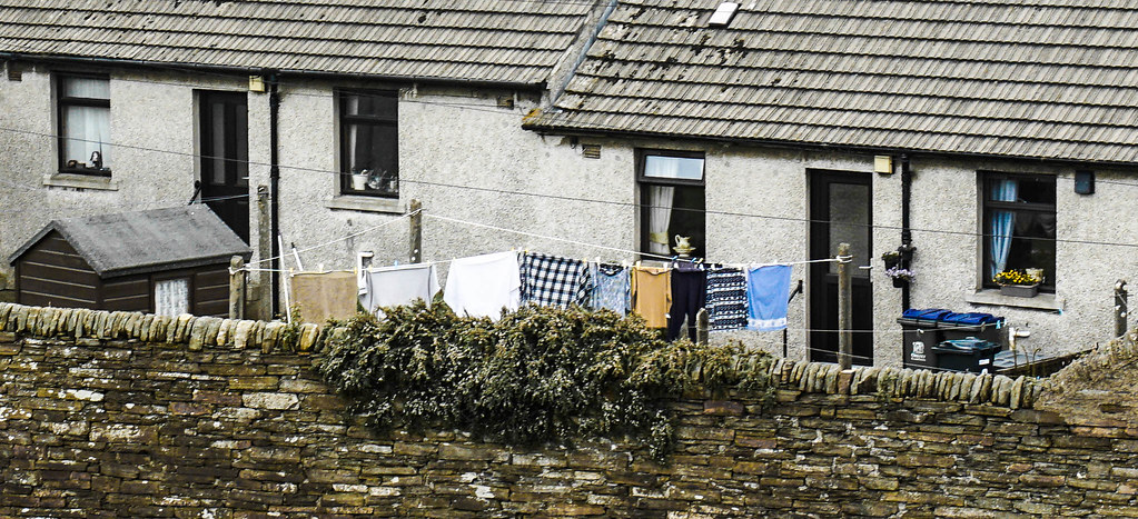 Washing on the line