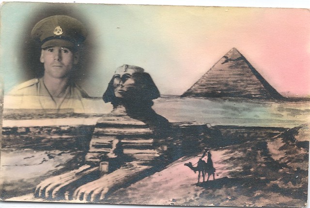 117409571348  Egypt England Israel Jewish Soldier Giza Pyramids