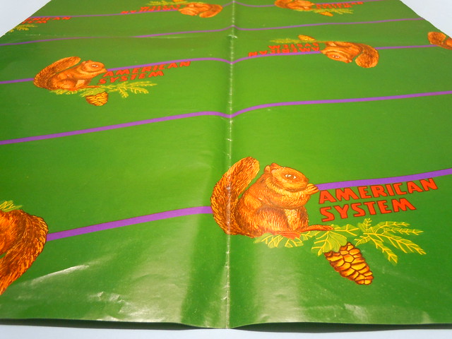 1988 American System Wrapping Paper - Maxi Size (double sided)