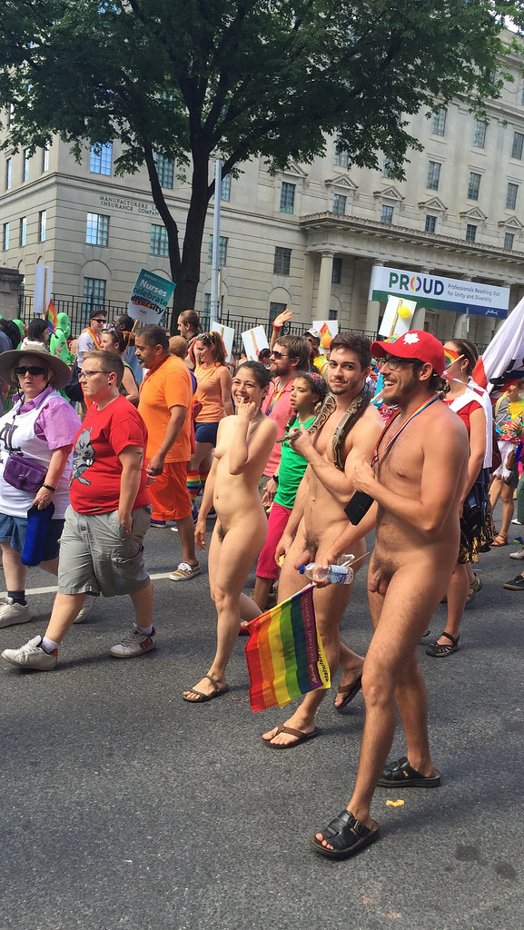 Naked people at Toronto Pride Parade 2016 | Jason Chen | Flickr