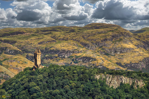 tower monument beautiful scotland gothic mystical hdr wallacemonument williamwallace mythical crag d90 abbeycraig craigzaduck