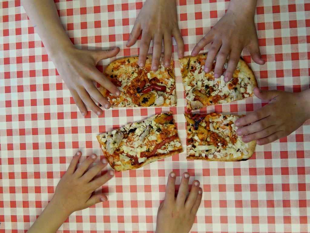 #Sharing: Friday night pizza