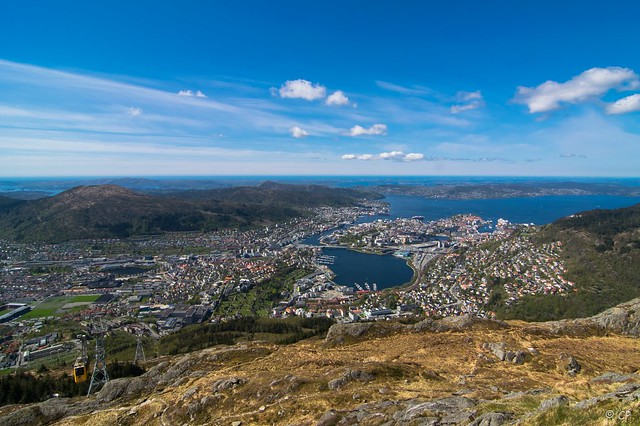 Bergen from Mt. Ulriken