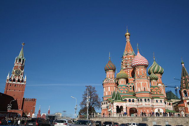 Saint Basil's Cathedral , Red Square , Moscow , Russia - Aziz Vasil Katedrali , Kızıl Meydan , Moskova , Rusya