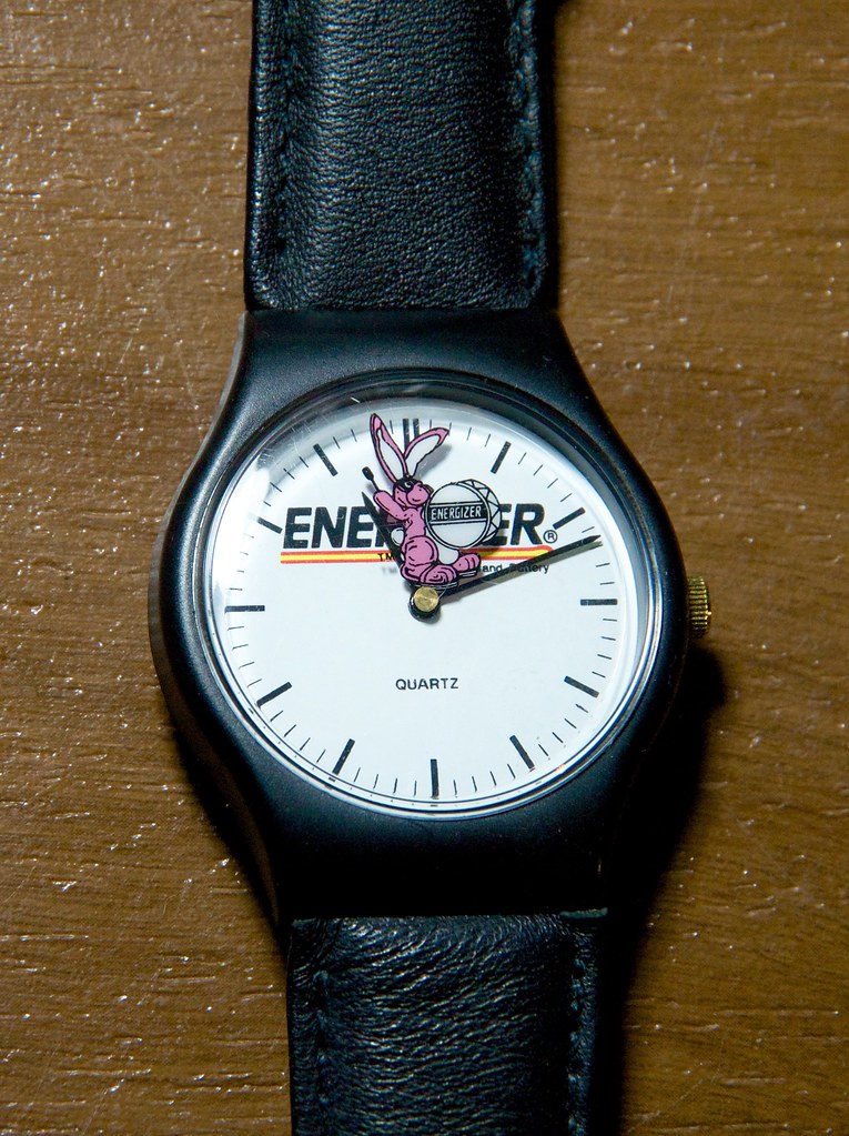 Watch, Quartz - Energizer Bunny, Genuine Leather Band, Japan Movement - Made in China - 03