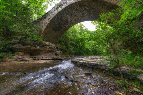 water creek landscapes waterfall illinois nikon bridges fallcreek nationalgeographic stonearchbridge nikond800e