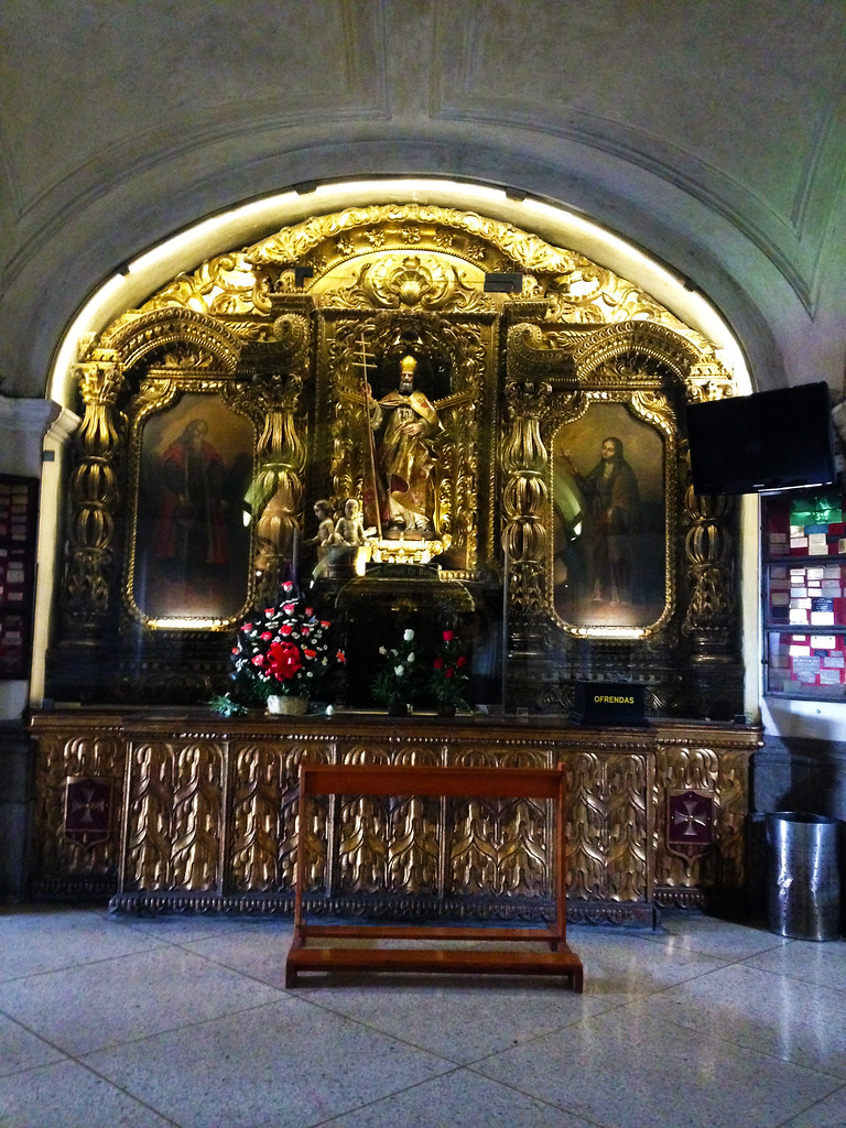 San Nicolas de Bari Altar, La Merced Church, Guatemala City