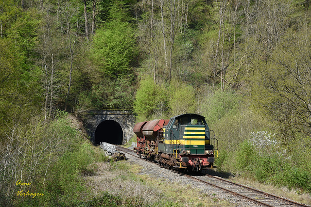 2018 | TSP 7305 bij de tunnel van Purnode