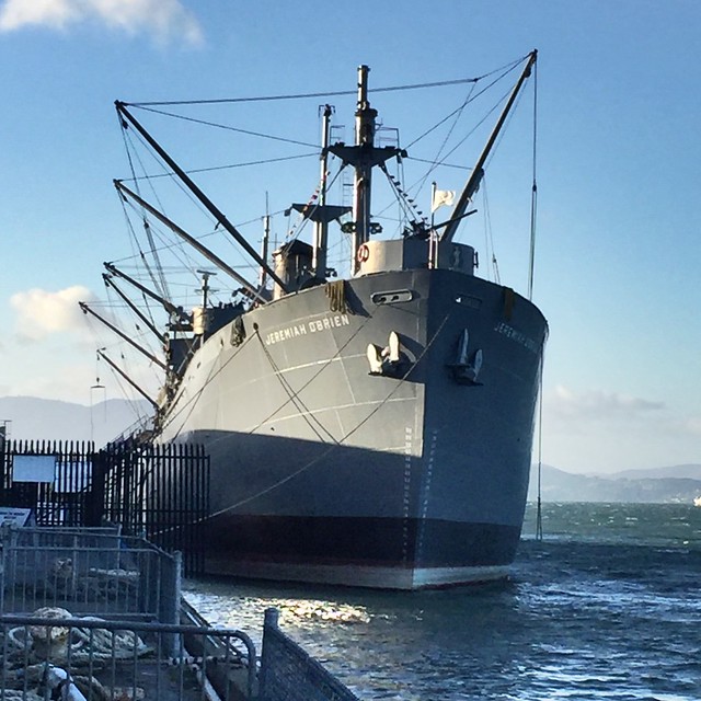 SS Jeremiah O'Brien en el Pier 45 de San Francisco