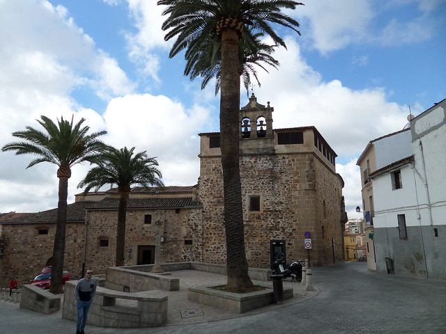Cáceres old town.
