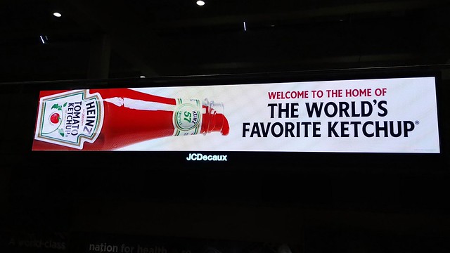 Heinz Ketchup Welcome Sign