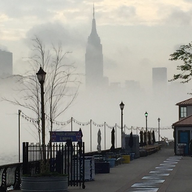 Ghost morning #Hoboken #spring15