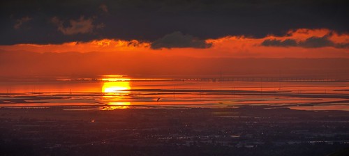 mthamiltongrandview mthamilton siliconvalley sanjose sunset day red hdr 2xp raw nex6 selp1650 photomatix california fav200 clouds cloudy sanfranciscobay