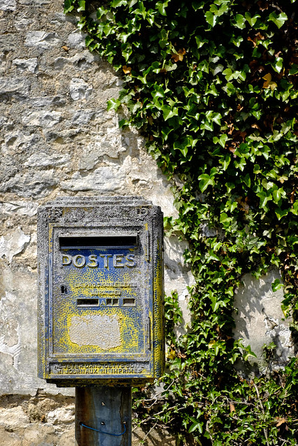 Boite aux lettres, Normandie, France